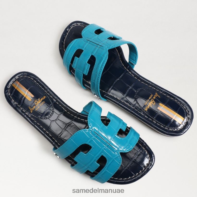 الأزرق/البحرية هدسون أحذية Sam Edelman نحيف صندل منزلق خليج 246L6T8