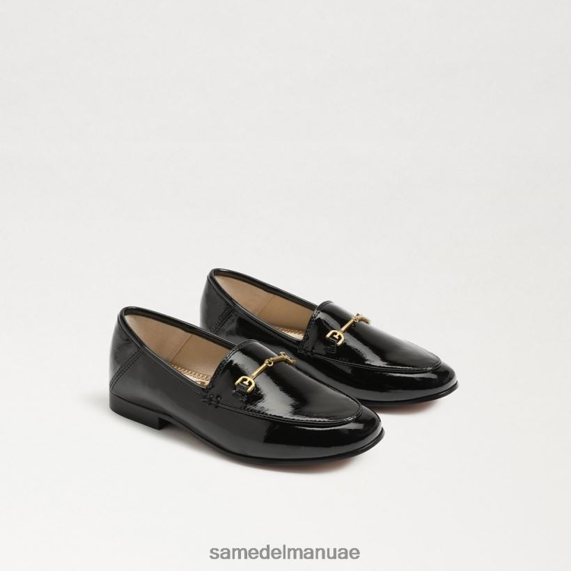 أسود براءة اختراع أحذية Sam Edelman أطفال لورين بت متعطل 246L6T909
