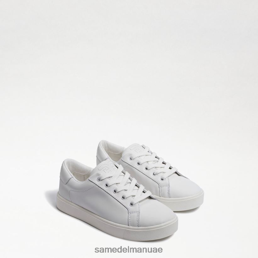 جلد أبيض أحذية Sam Edelman أطفال حذاء رياضي إيثيل 246L6T910