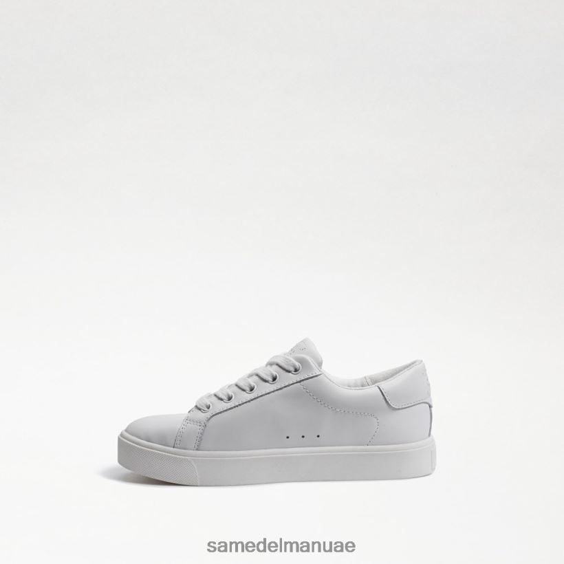 جلد أبيض أحذية Sam Edelman أطفال حذاء رياضي إيثيل 246L6T910