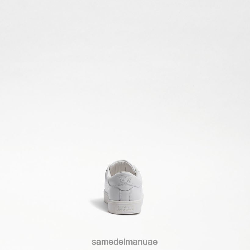 جلد أبيض أحذية Sam Edelman أطفال حذاء رياضي إيثيل 246L6T910