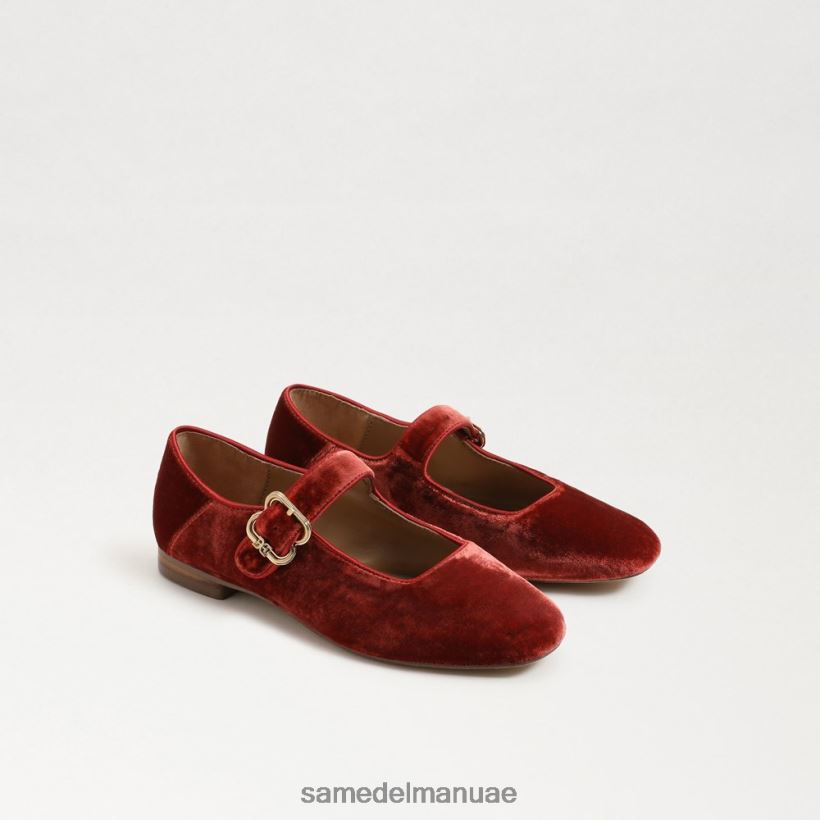 كانيون برتقالي مخملي أحذية Sam Edelman أطفال ميكايلا ماري جين 246L6T912