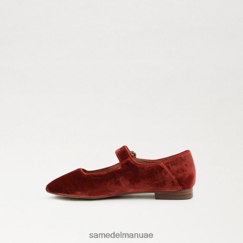 كانيون برتقالي مخملي أحذية Sam Edelman أطفال ميكايلا ماري جين 246L6T912