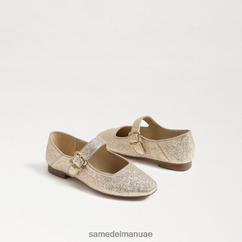 أوراق الذهب أحذية Sam Edelman أطفال ميكايلا ماري جين 246L6T917