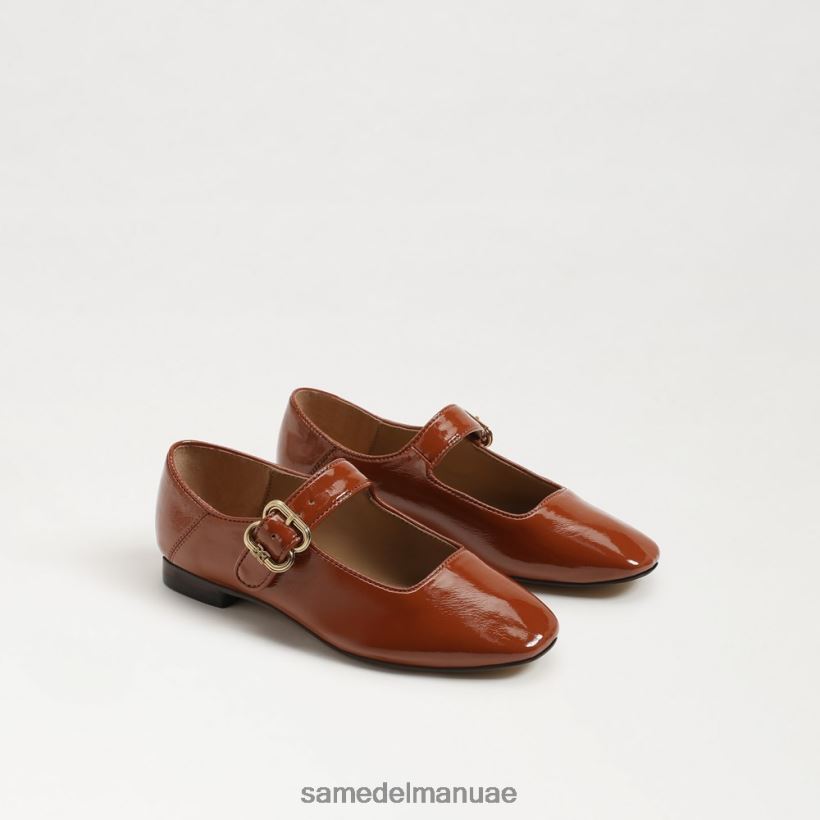 النحاس الدافئ أحذية Sam Edelman أطفال ميكايلا ماري جين 246L6T918