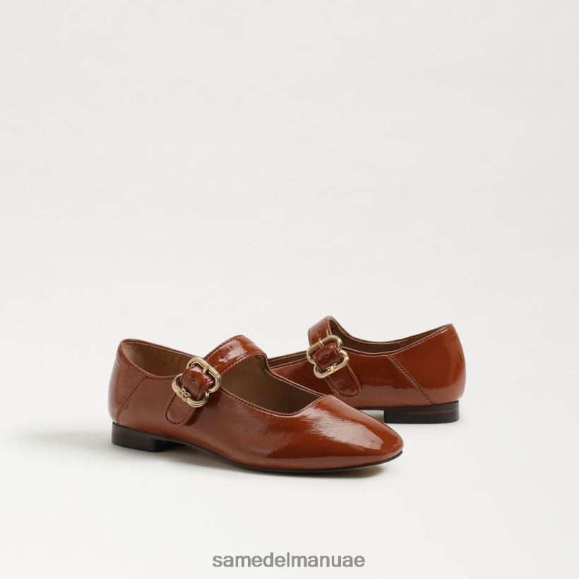 النحاس الدافئ أحذية Sam Edelman أطفال ميكايلا ماري جين 246L6T918