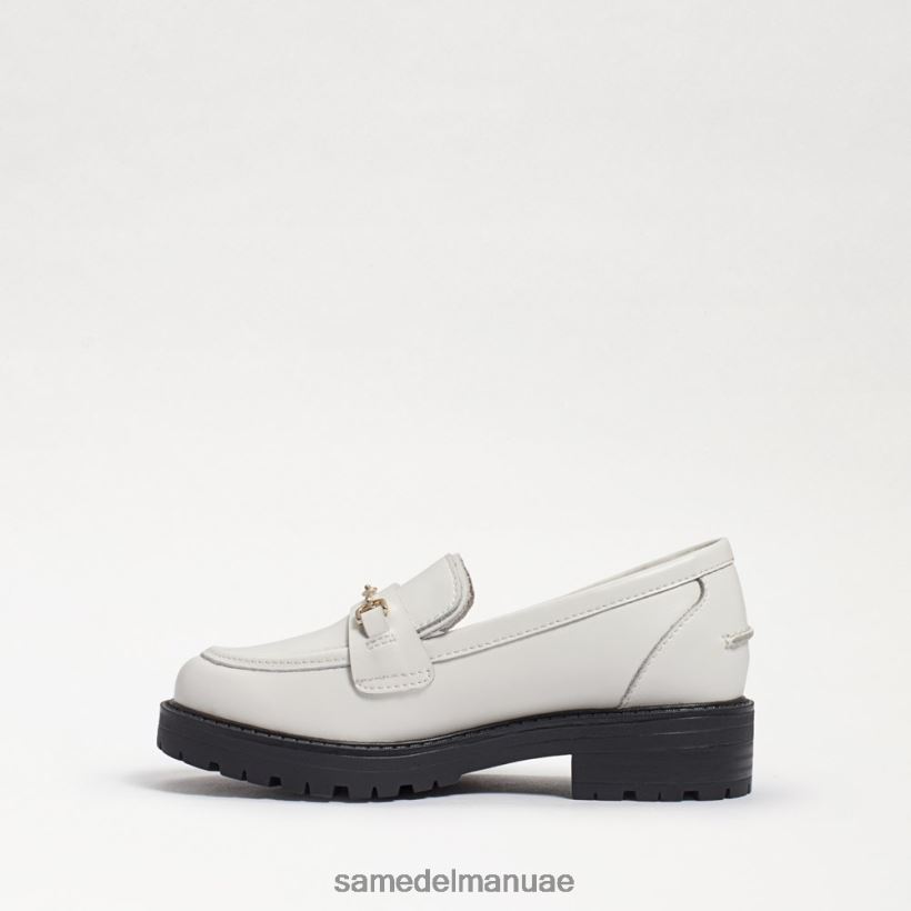 جلد مربع أبيض مشرق أحذية Sam Edelman أطفال متعطل تول 246L6T921
