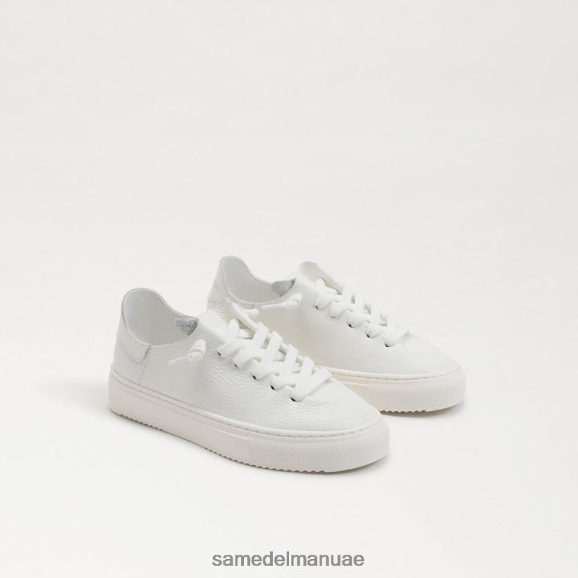 أبيض أحذية Sam Edelman أطفال حذاء رياضي برباط الخشخاش 246L6T924