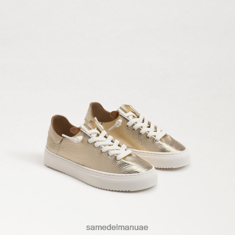 أوراق الذهب أحذية Sam Edelman أطفال حذاء رياضي برباط الخشخاش 246L6T925