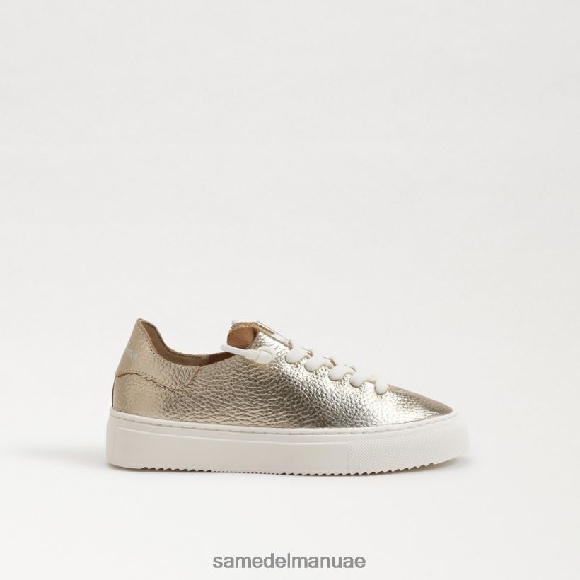 أوراق الذهب أحذية Sam Edelman أطفال حذاء رياضي برباط الخشخاش 246L6T925