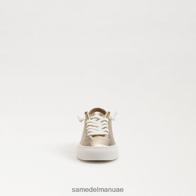 أوراق الذهب أحذية Sam Edelman أطفال حذاء رياضي برباط الخشخاش 246L6T925