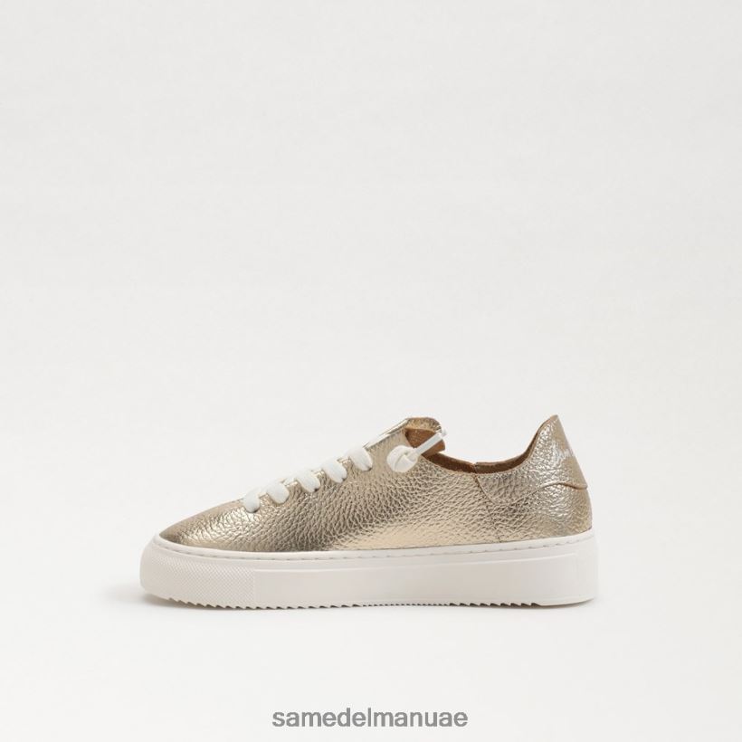 أوراق الذهب أحذية Sam Edelman أطفال حذاء رياضي برباط الخشخاش 246L6T925