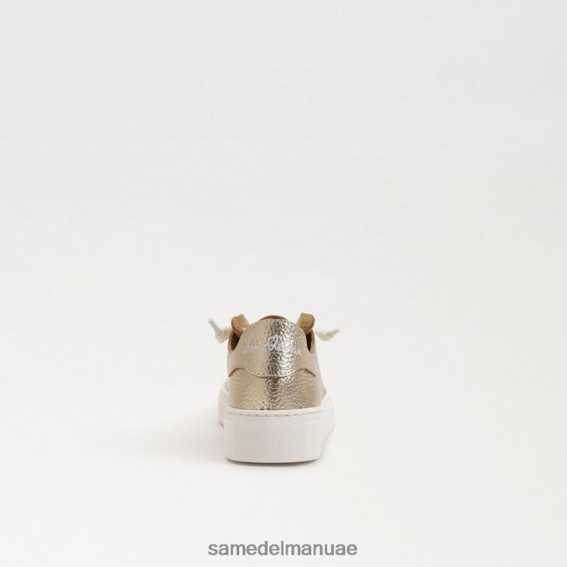 أوراق الذهب أحذية Sam Edelman أطفال حذاء رياضي برباط الخشخاش 246L6T925