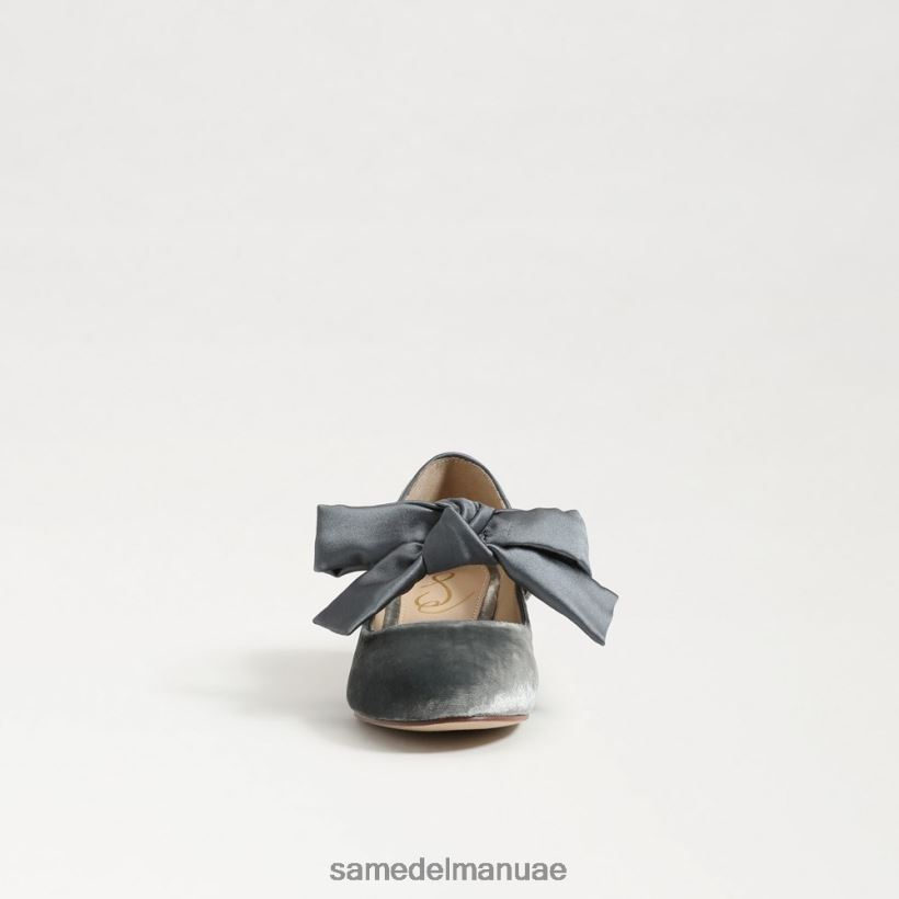 سموكي الأزرق أحذية Sam Edelman أطفال تيدي بلوك كعب ماري جين 246L6T933