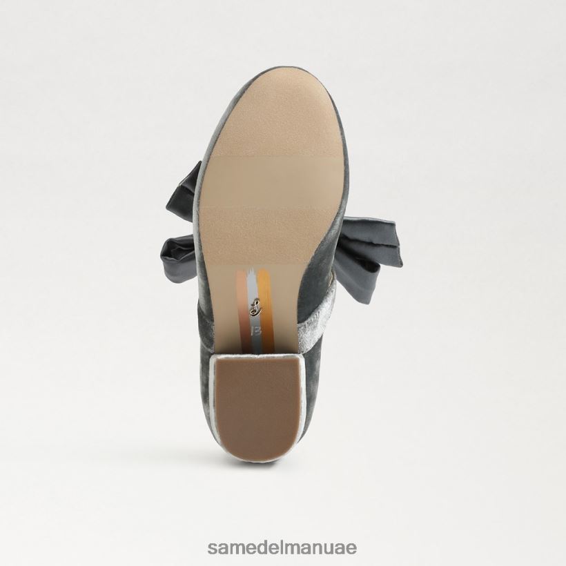 سموكي الأزرق أحذية Sam Edelman أطفال تيدي بلوك كعب ماري جين 246L6T933