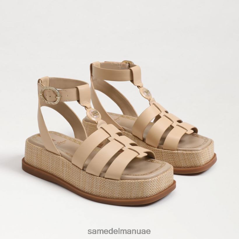 القمح المبيض أحذية Sam Edelman نحيف صندل نعيمة المصارع 246L6T944