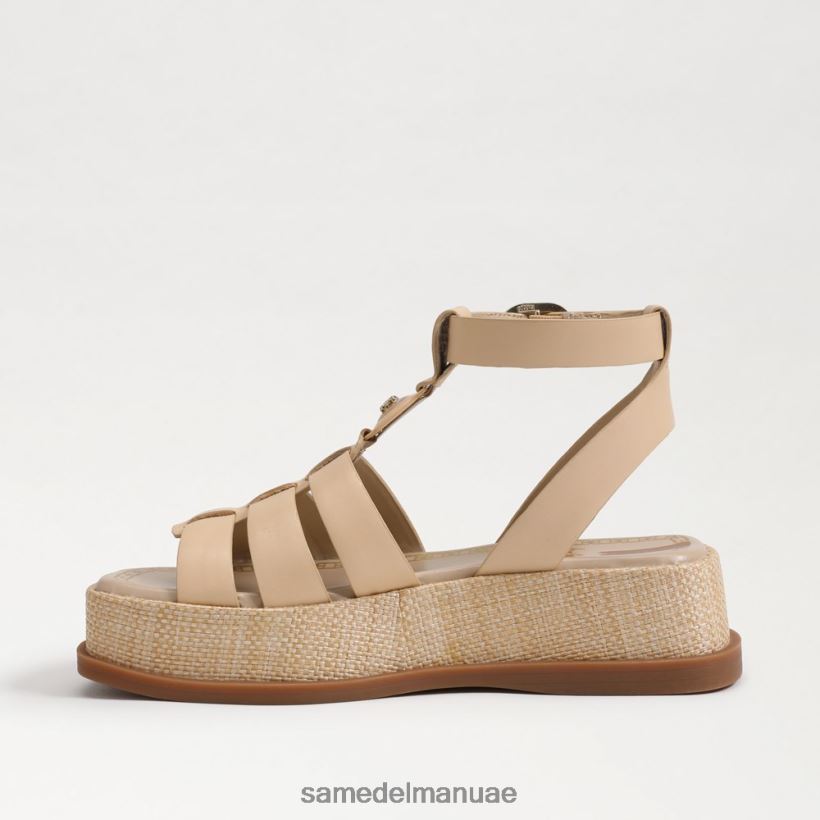 القمح المبيض أحذية Sam Edelman نحيف صندل نعيمة المصارع 246L6T944