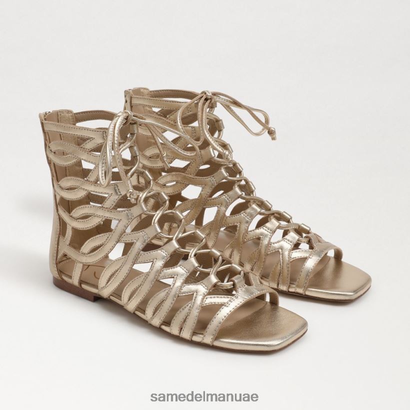 أوراق الذهب أحذية Sam Edelman نحيف صندل مصارع لارا 246L6T945