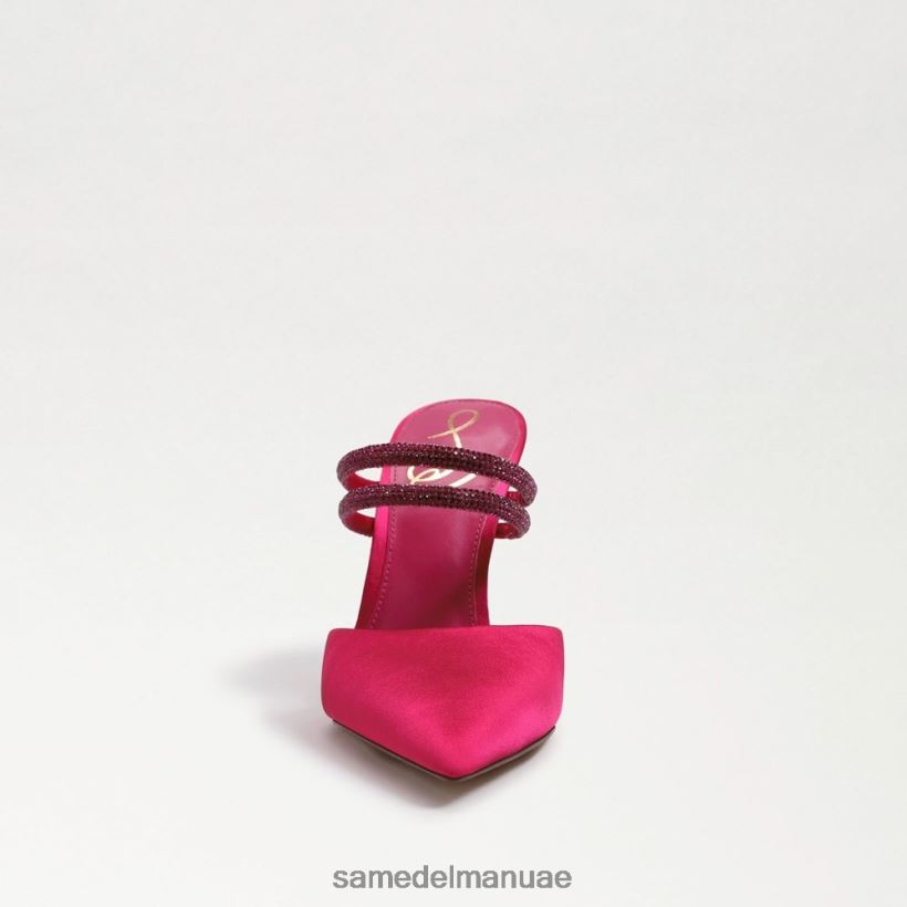 الساتان الفوشيه الجريء أحذية Sam Edelman نحيف مضخة بغل أوغستينا 246L6T954