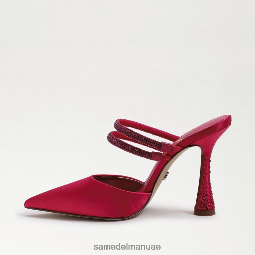 الساتان الفوشيه الجريء أحذية Sam Edelman نحيف مضخة بغل أوغستينا 246L6T954
