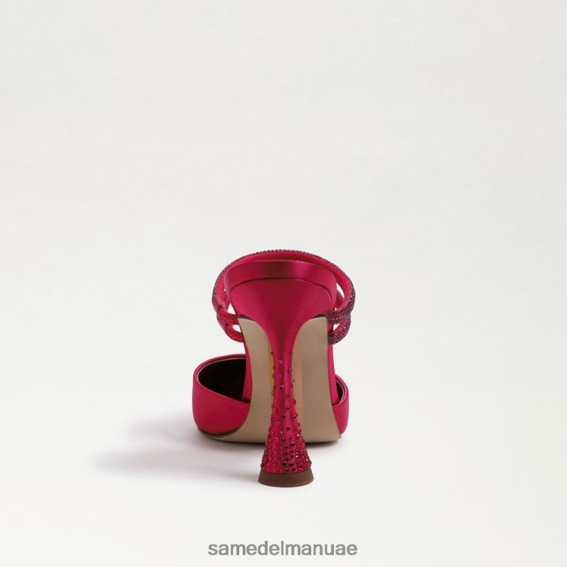 الساتان الفوشيه الجريء أحذية Sam Edelman نحيف مضخة بغل أوغستينا 246L6T954