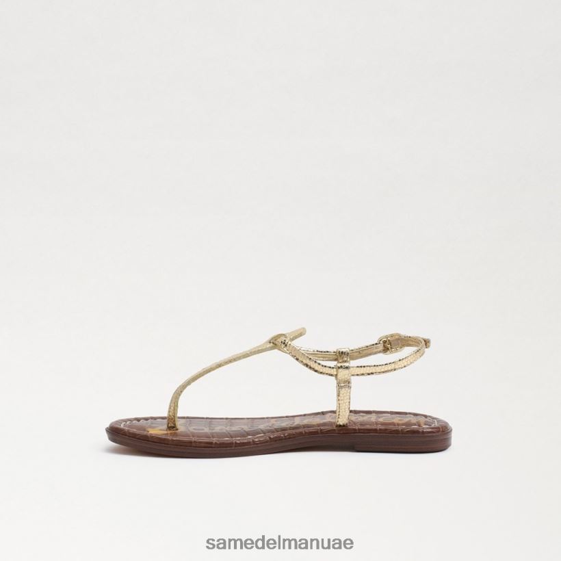 العنبر الذهب أحذية Sam Edelman أطفال صندل جيجي ثونغ 246L6T959