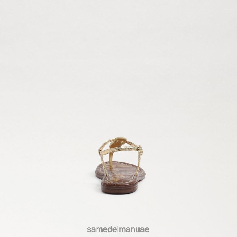 العنبر الذهب أحذية Sam Edelman أطفال صندل جيجي ثونغ 246L6T959
