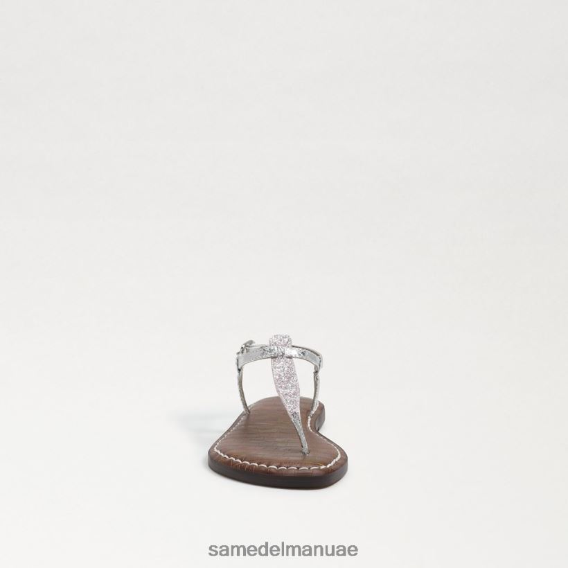 أرجواني / بريق الفضة أحذية Sam Edelman أطفال صندل جيجي ثونغ 246L6T960