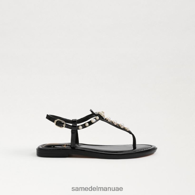 أسود أحذية Sam Edelman أطفال صندل جيجي ثونغ 246L6T966