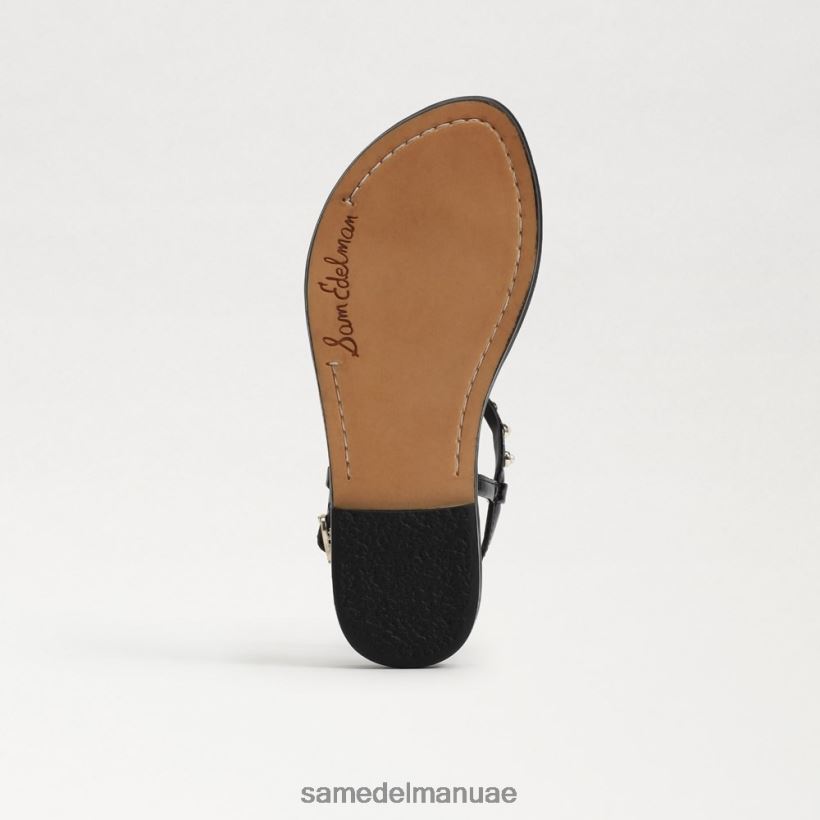 أسود أحذية Sam Edelman أطفال صندل جيجي ثونغ 246L6T966