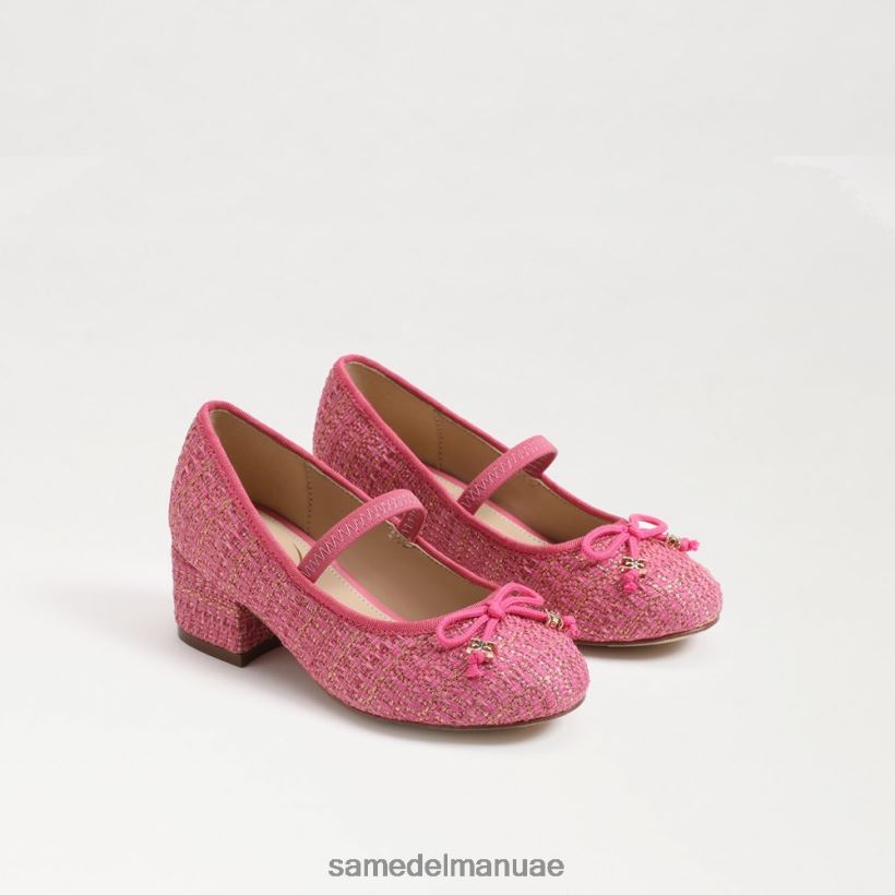 وردة زهرية أحذية Sam Edelman أطفال تايرا ماري جين كعب كتلة 246L6T977