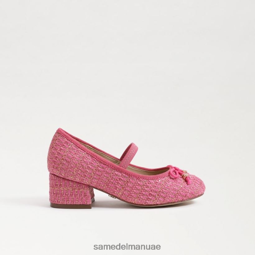 وردة زهرية أحذية Sam Edelman أطفال تايرا ماري جين كعب كتلة 246L6T977