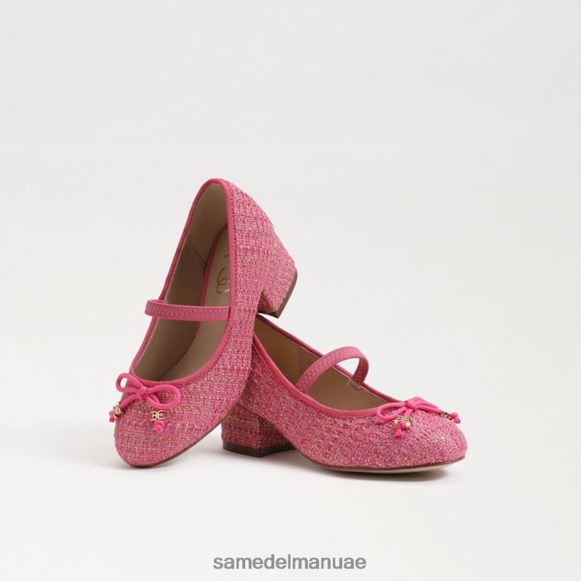 وردة زهرية أحذية Sam Edelman أطفال تايرا ماري جين كعب كتلة 246L6T977