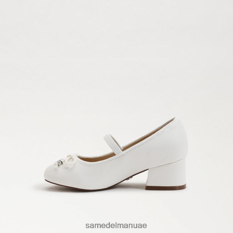 ناصعة البياض أحذية Sam Edelman أطفال تايرا ماري جين كعب كتلة 246L6T978