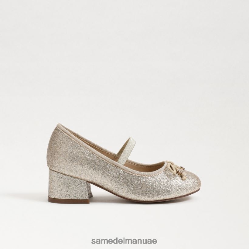 أوراق الذهب أحذية Sam Edelman أطفال تايرا ماري جين كعب كتلة 246L6T980