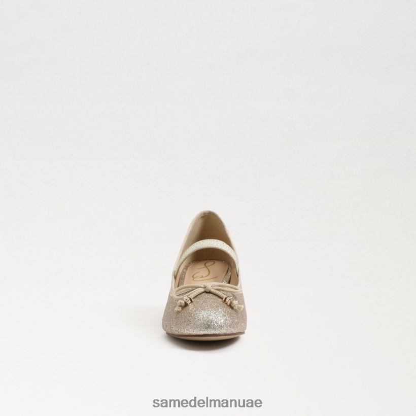 أوراق الذهب أحذية Sam Edelman أطفال تايرا ماري جين كعب كتلة 246L6T980