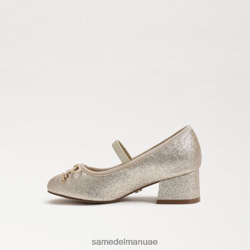 أوراق الذهب أحذية Sam Edelman أطفال تايرا ماري جين كعب كتلة 246L6T980