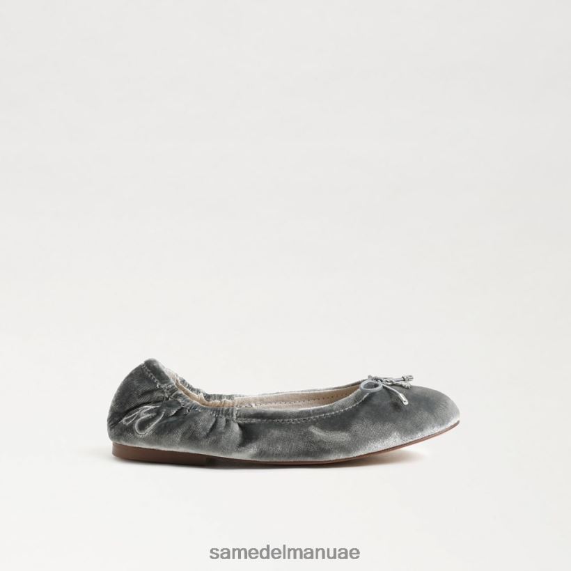 سموكي المخملية الزرقاء أحذية Sam Edelman أطفال شقة باليه فيليسيا 246L6T982