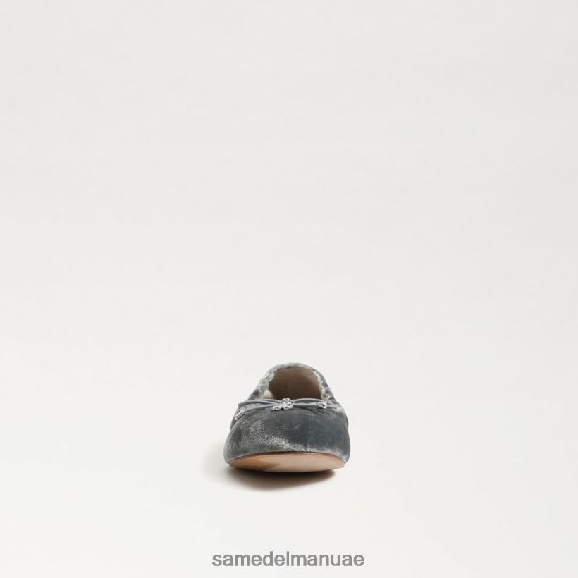 سموكي المخملية الزرقاء أحذية Sam Edelman أطفال شقة باليه فيليسيا 246L6T982