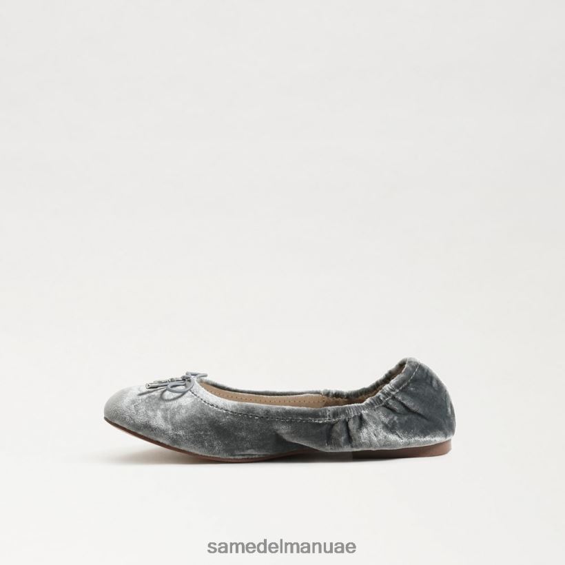 سموكي المخملية الزرقاء أحذية Sam Edelman أطفال شقة باليه فيليسيا 246L6T982
