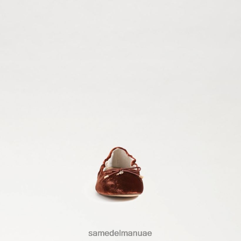 بني أحذية Sam Edelman أطفال شقة باليه فيليسيا 246L6T985