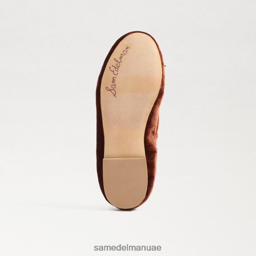 بني أحذية Sam Edelman أطفال شقة باليه فيليسيا 246L6T985