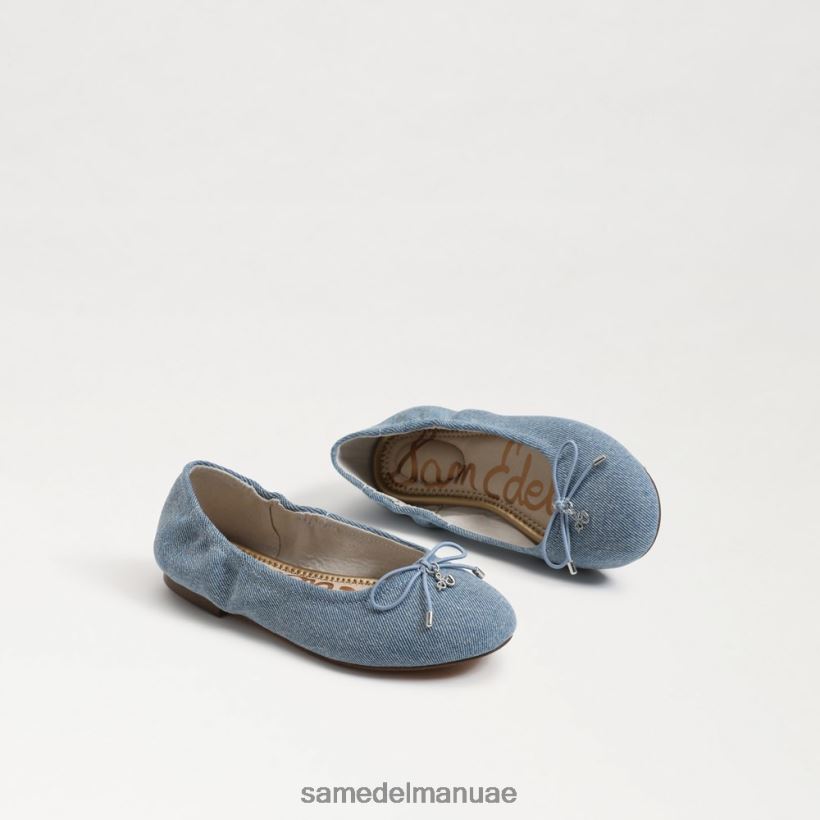 مونتروز الأزرق أحذية Sam Edelman أطفال شقة باليه فيليسيا 246L6T986