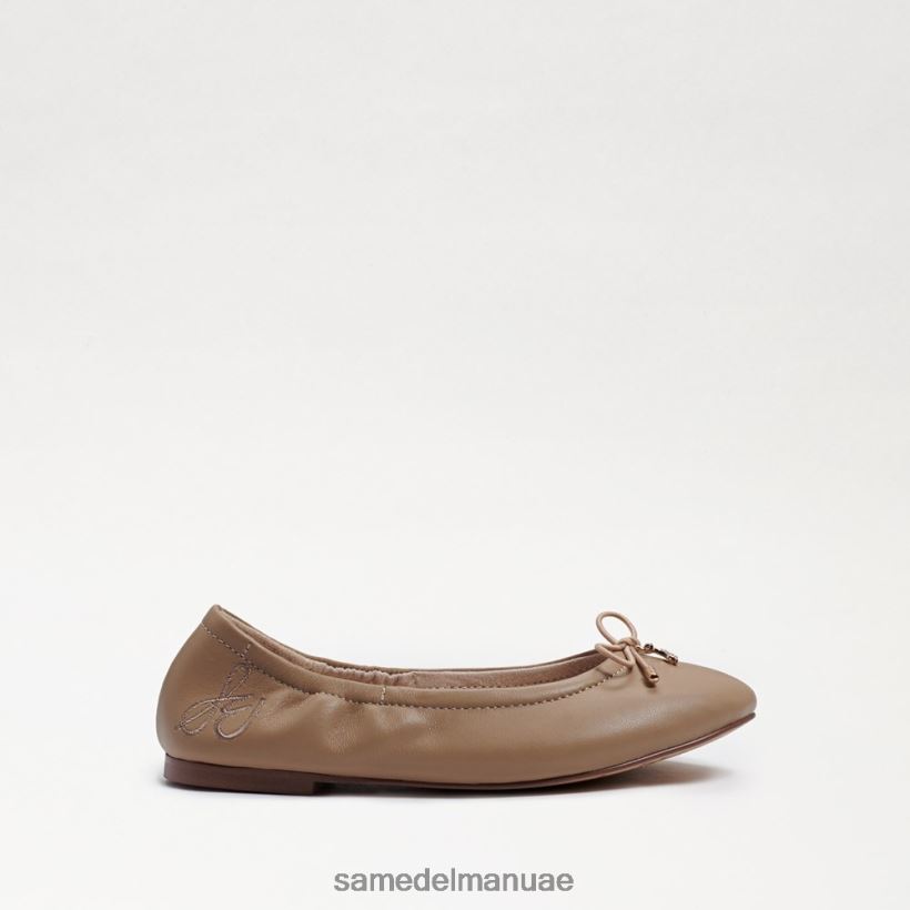 جلد عاري كلاسيكي أحذية Sam Edelman أطفال شقة باليه فيليسيا 246L6T987