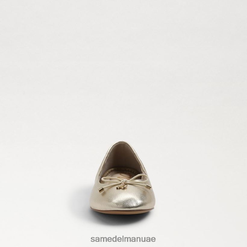 جلد أوراق الذهب أحذية Sam Edelman أطفال شقة باليه فيليسيا 246L6T993