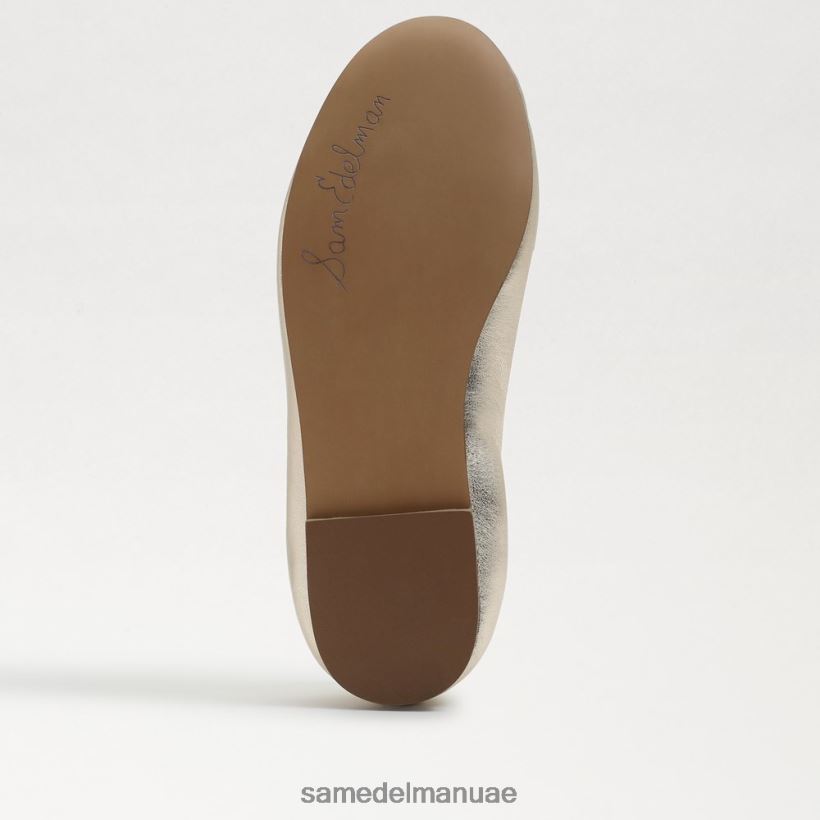 جلد أوراق الذهب أحذية Sam Edelman أطفال شقة باليه فيليسيا 246L6T993