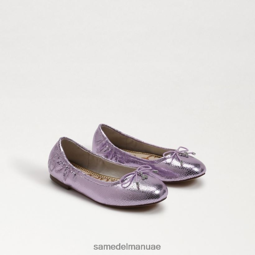 الكوارتز أرجواني أحذية Sam Edelman أطفال شقة باليه فيليسيا 246L6T994