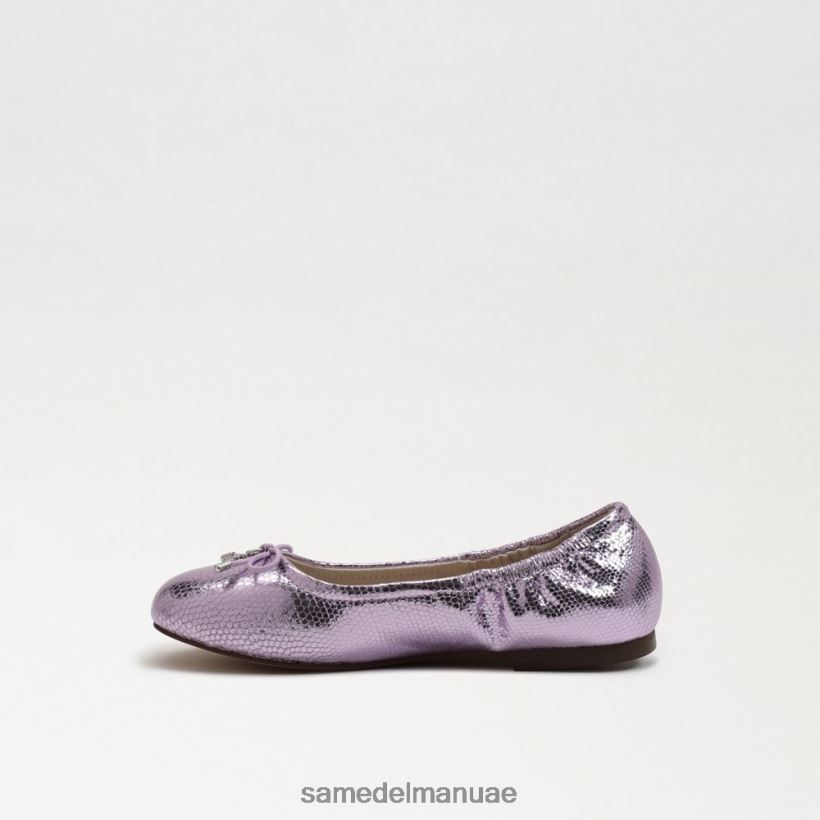 الكوارتز أرجواني أحذية Sam Edelman أطفال شقة باليه فيليسيا 246L6T994