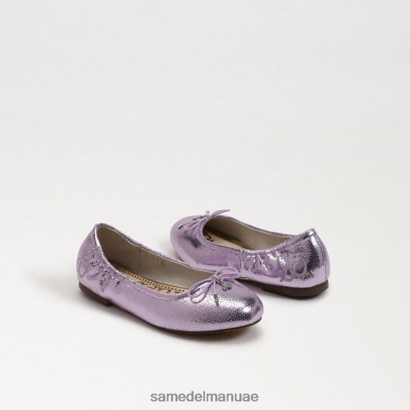 الكوارتز أرجواني أحذية Sam Edelman أطفال شقة باليه فيليسيا 246L6T994