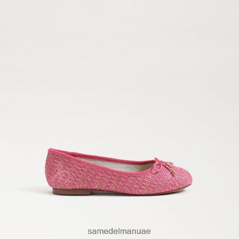 وردة وردية متعددة أحذية Sam Edelman أطفال شقة باليه فيليسيا 246L6T995